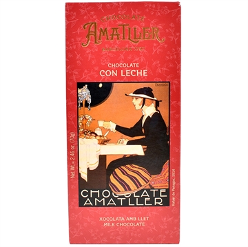 Amatller Lys chokolade - 70g